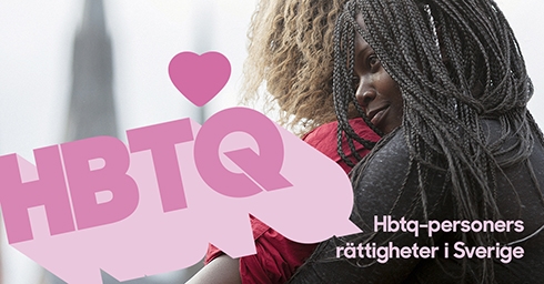 Omslag till folder Hbtq-personers rättigheter i Sverige